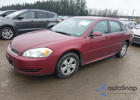 2009 Chevrolet Impala Lt z USA, uszkodzony, nr VIN 2G1WT57N691161429